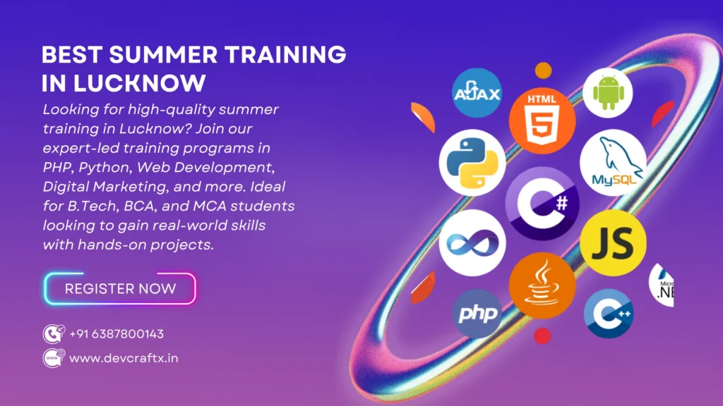 Summer Training in Lucknow